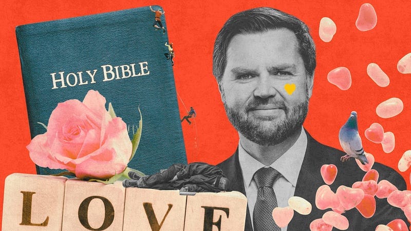 JD Vance Wants Love to Stay in Line — But Love Refuses